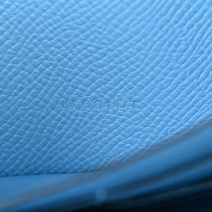 Hermes Epsom Kelly Longue Wallet Celeste 8 of 8