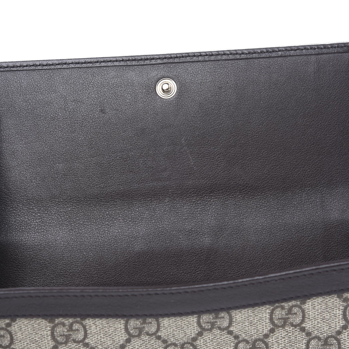 Monogram Script Continental Wallet Dark Brown