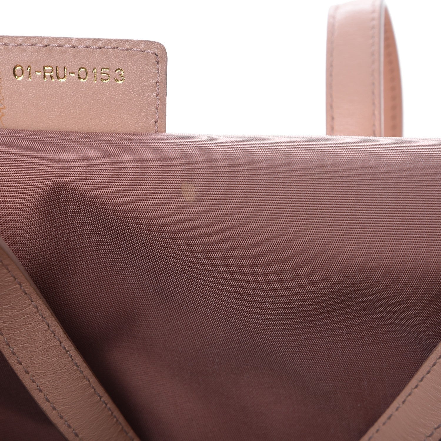 Christian Dior Coated Canvas Cannage Small Panarea Tote Light Pink 7 of 11