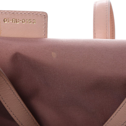 Christian Dior Coated Canvas Cannage Small Panarea Tote Light Pink 7 of 11