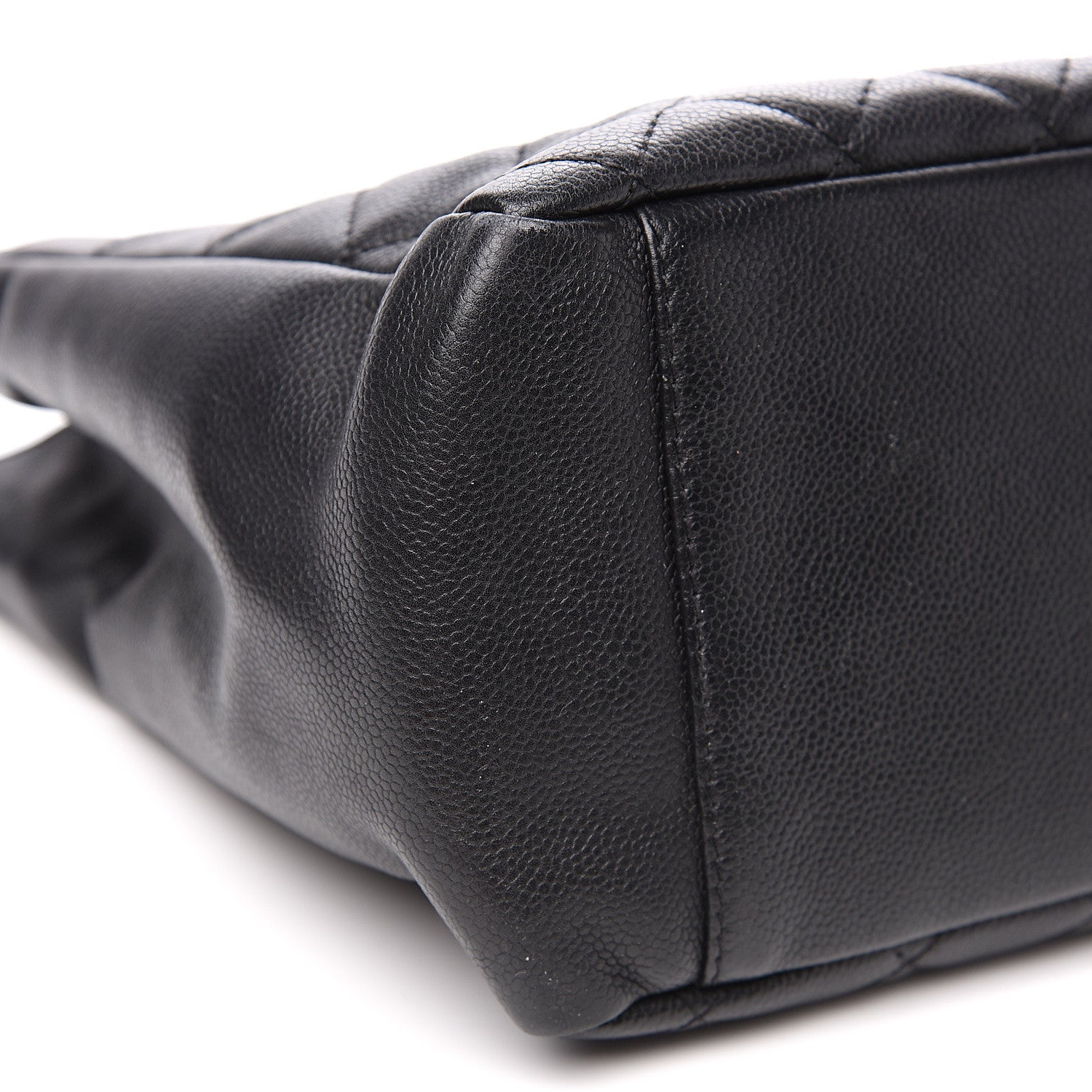 Chanel Caviar Quilted Grand Shopping Tote GST Black 7 of 18