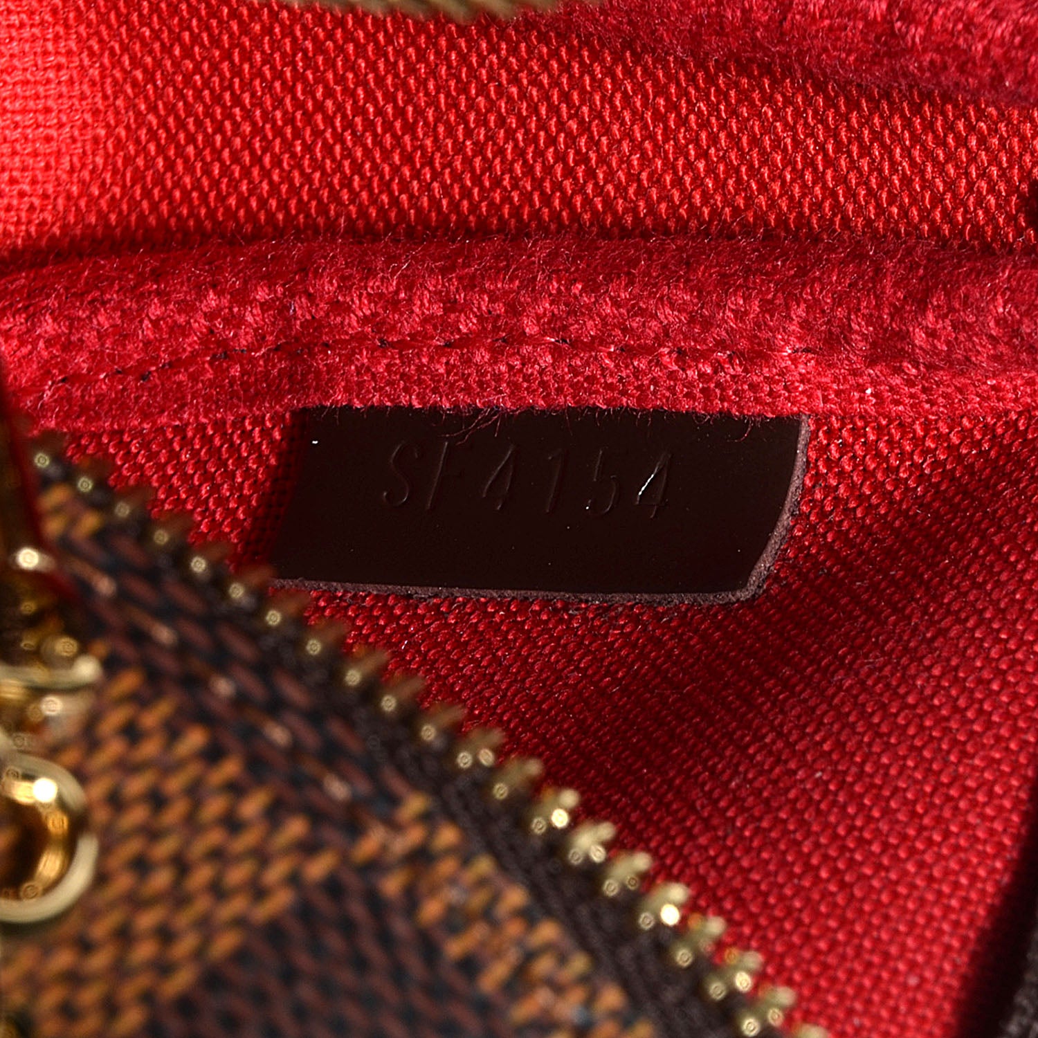 Louis Vuitton Damier Ebene Mini Pochette Accessories 8 of 8