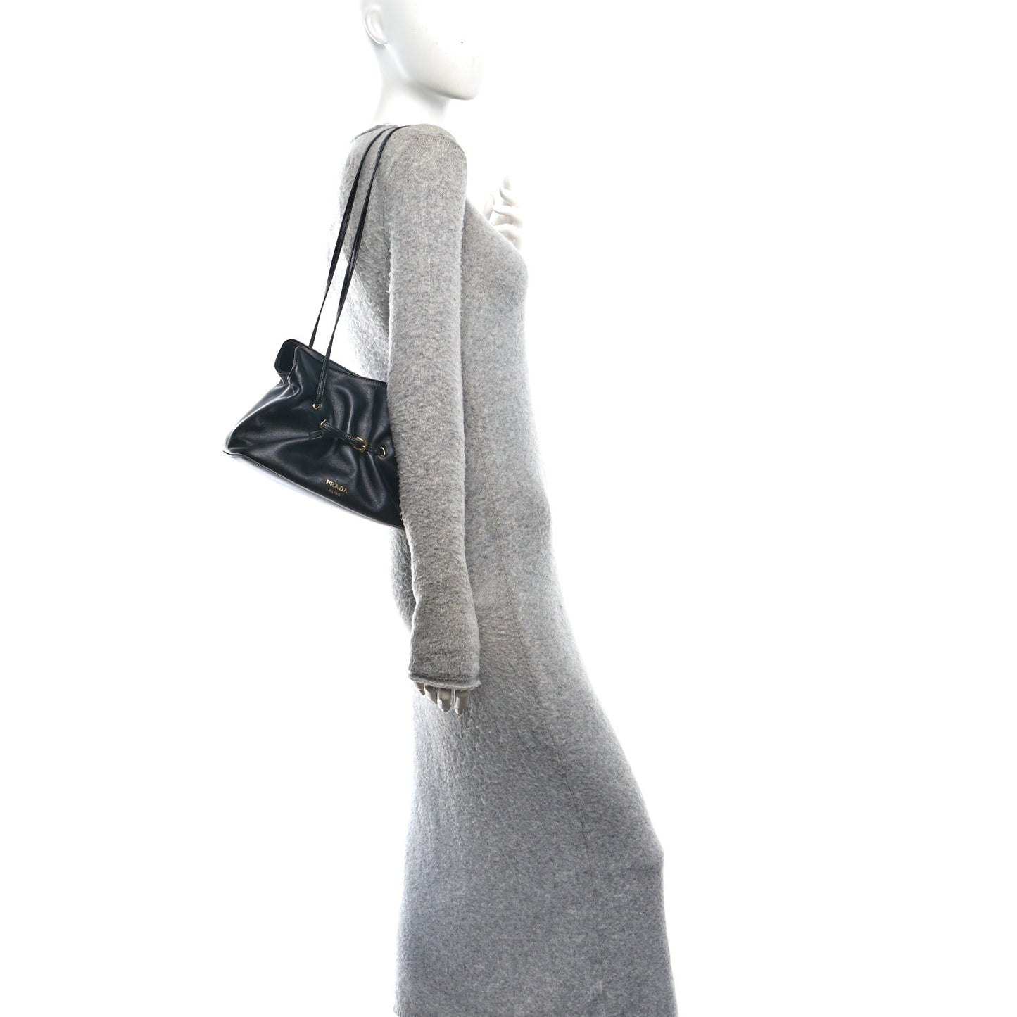 Nappa Small Dada Shoulder Bag Black