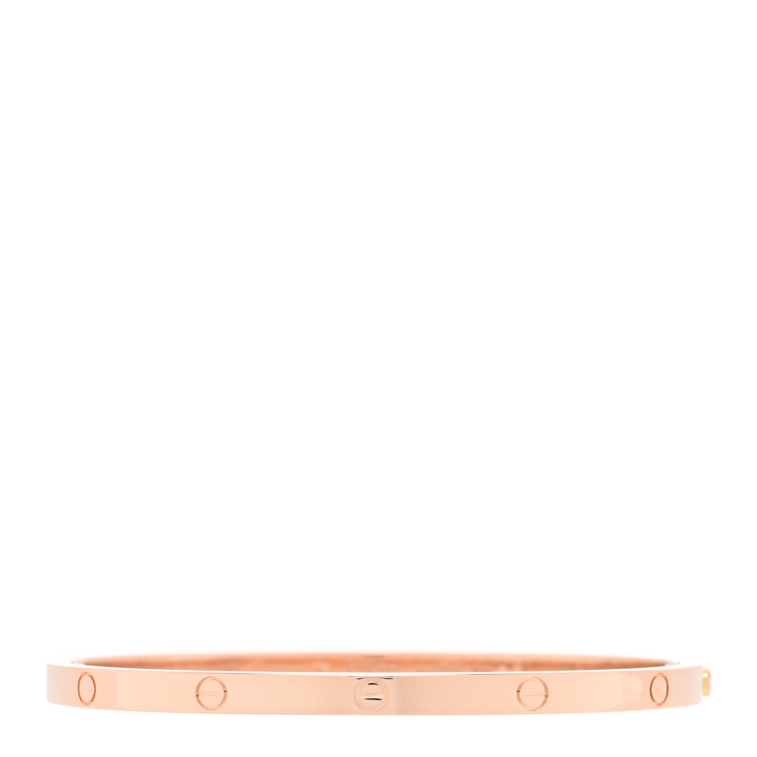 Cartier 18K Pink Gold Small LOVE Bracelet 16 1 of 7
