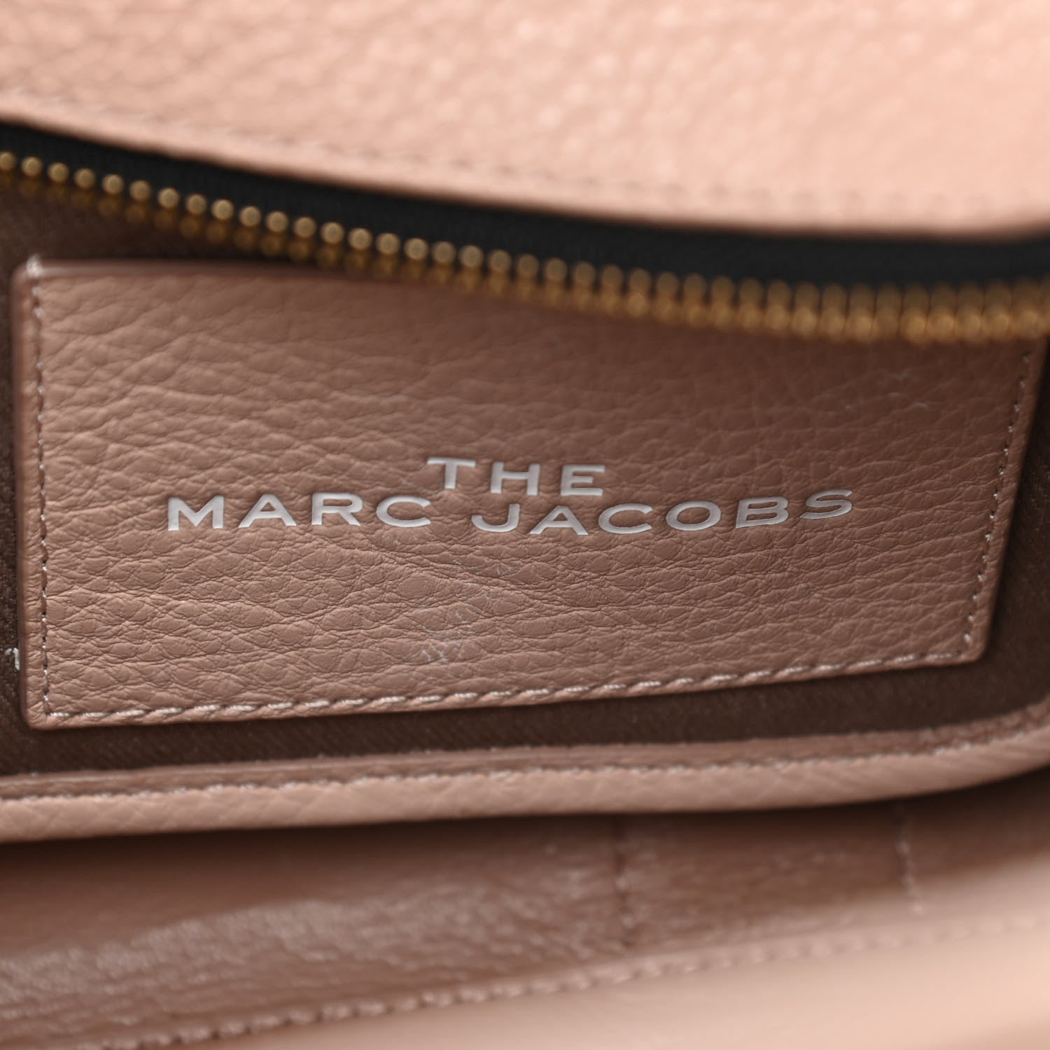 Marc Jacobs Grained Calfskin Small The Tote Bag Rose Dust 6 of 15