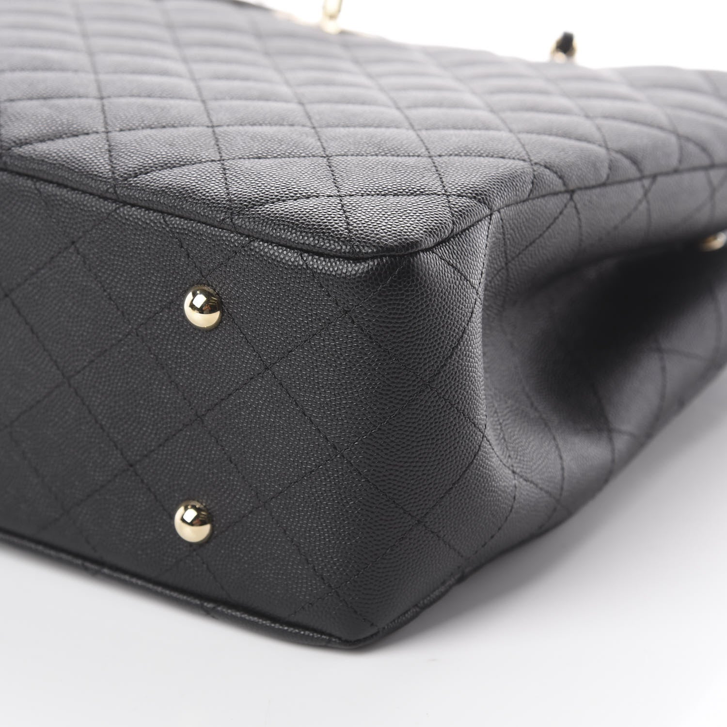 Chanel Caviar Quilted Large Shopping Tote Black 6 of 9