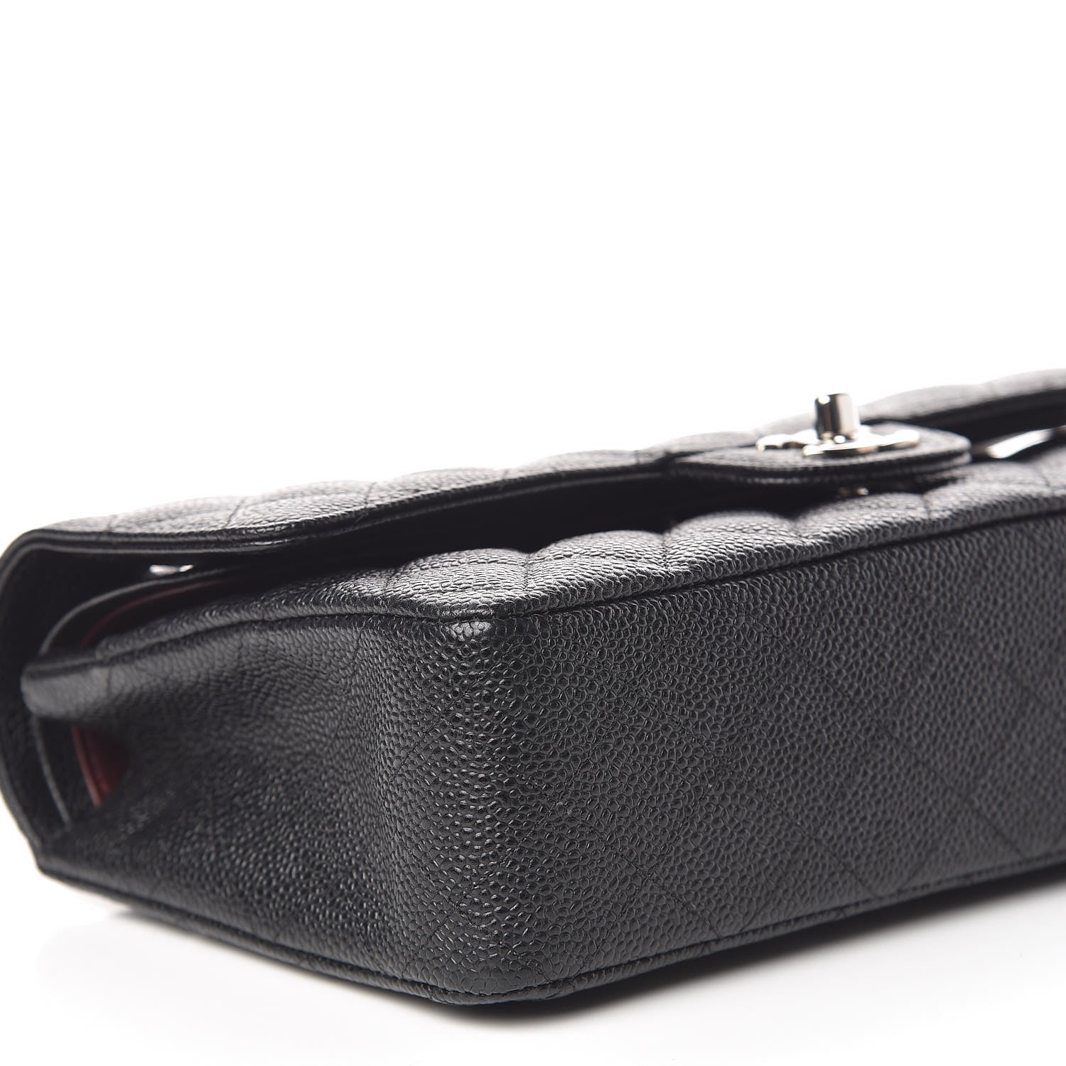 Chanel Caviar Quilted Medium Double Flap Black 6 of 11