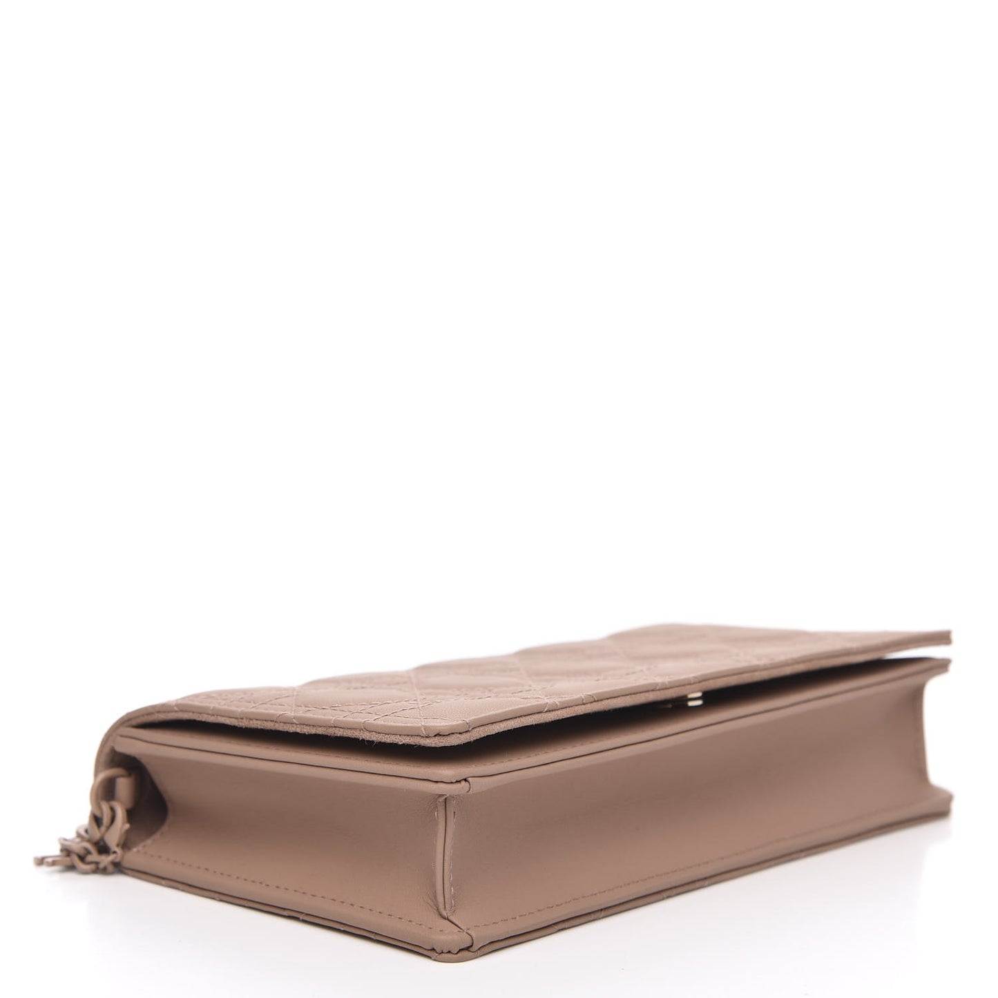 Ultra Matte Calfskin Cannage Lady Dior Clutch Fard