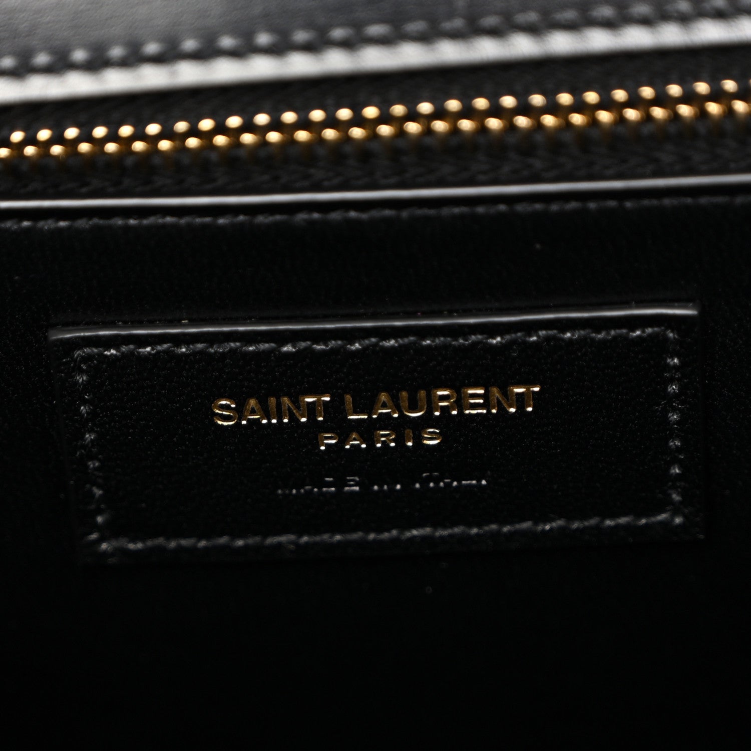 Saint Laurent Smooth Calfskin Manhattan Top Handle Black 6 of 9