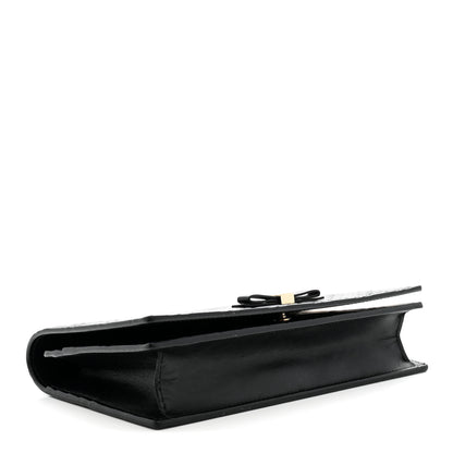 Gucci Guccissima Signature Bowy Chain Wallet Black 4 of 10
