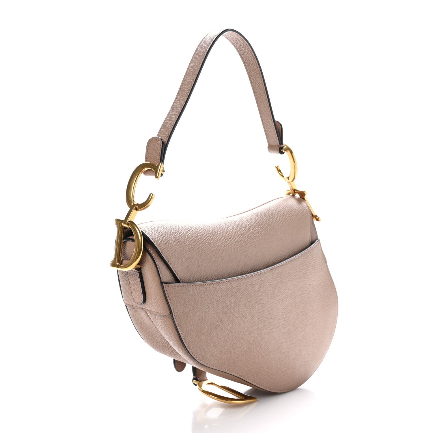 Christian Dior Grained Calfskin Saddle Bag Fard 3 of 10