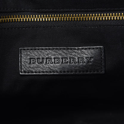 Burberry Canvas Mega Check Drifton Backpack Black 6 of 12