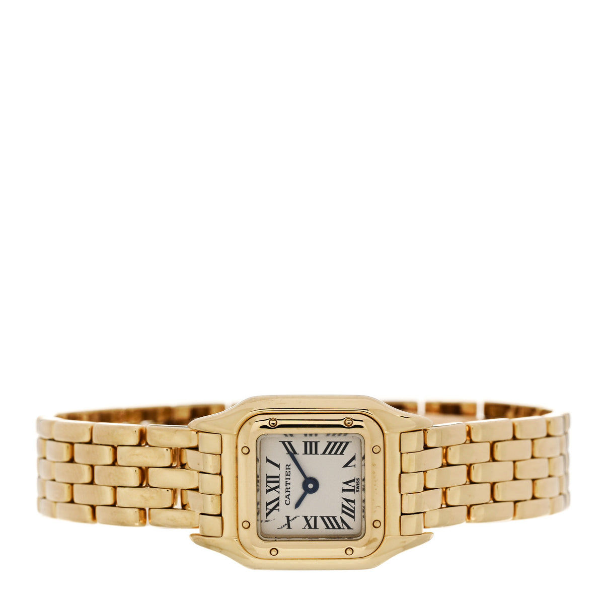 Cartier 18K Yellow Gold 17mm Panthere Quartz Watch 2 of 4