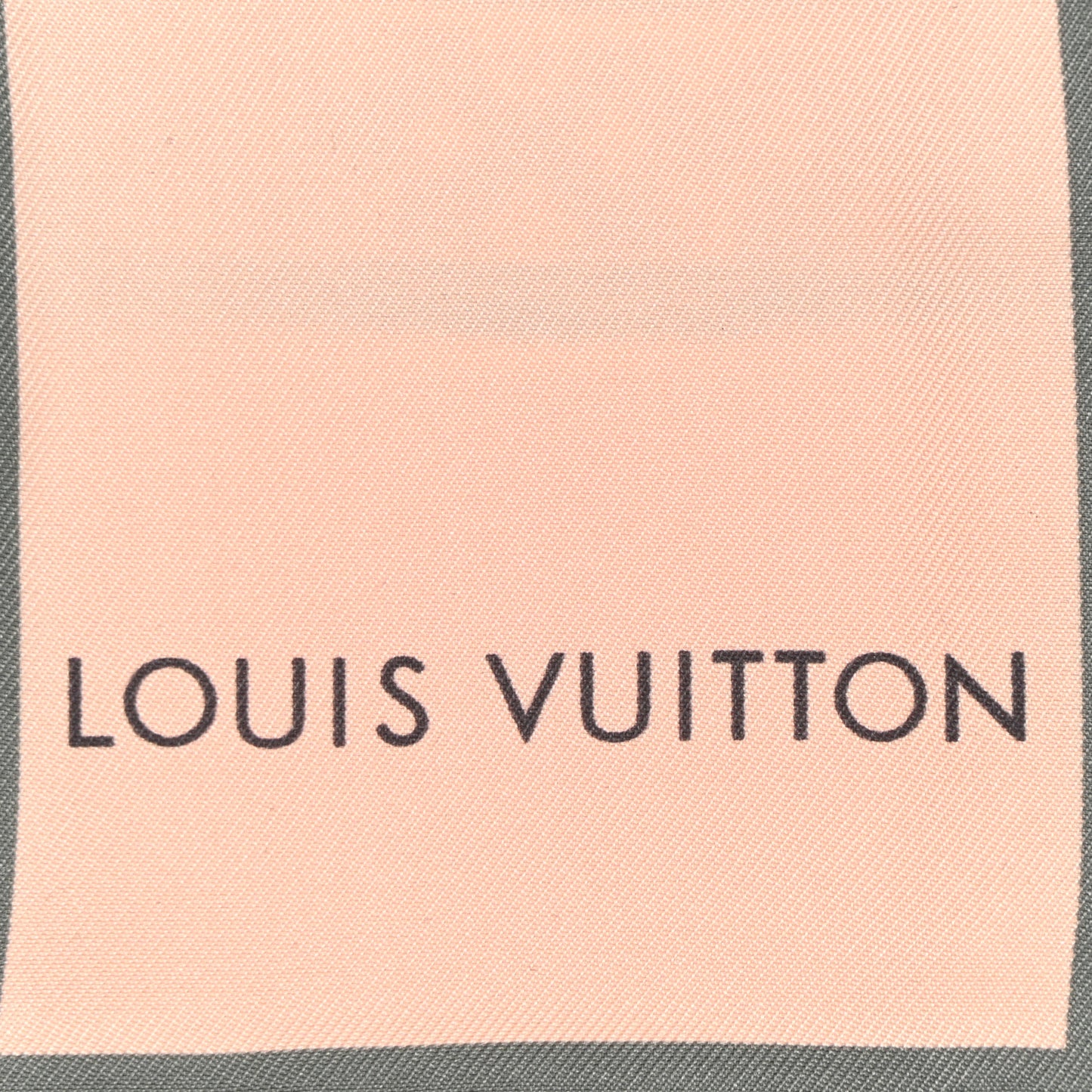 Silk Monogram Trunks Bandeau Rose Poudre