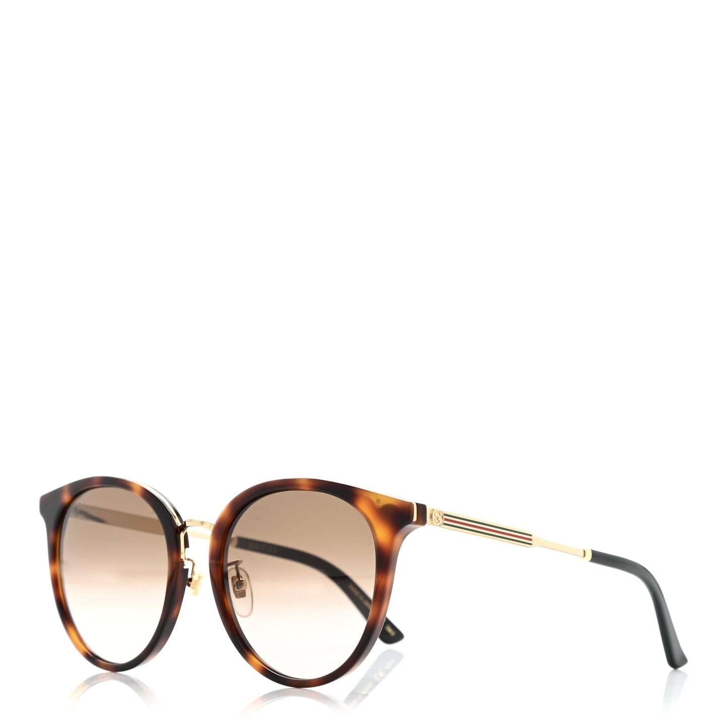 Acetate Web Sunglasses GG0204SK Tortoise