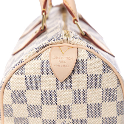 Louis Vuitton Damier Azur Speedy 25 7 of 10