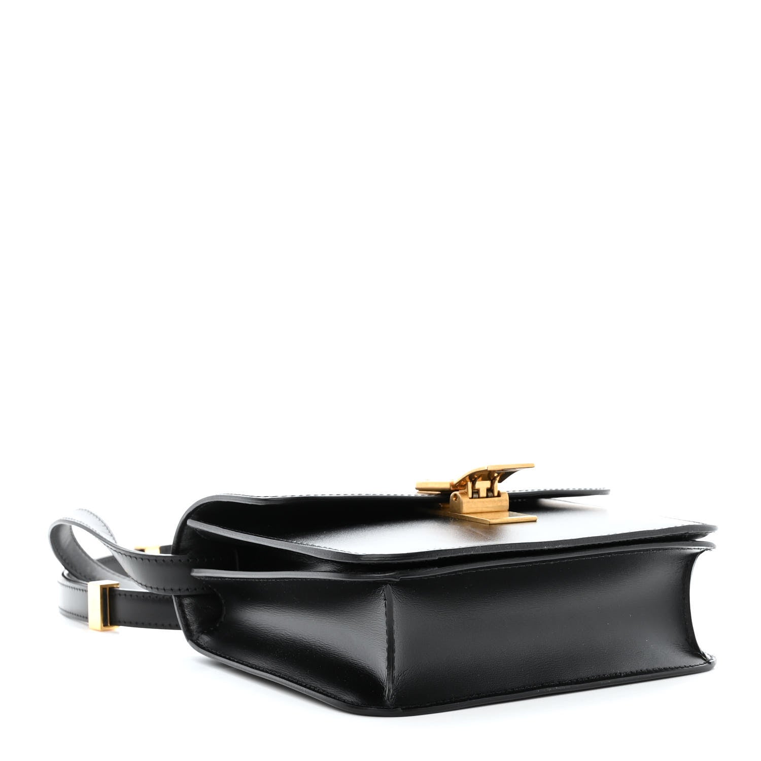 Celine Box Calfskin Teen Classic Box Flap Bag Black 4 of 11