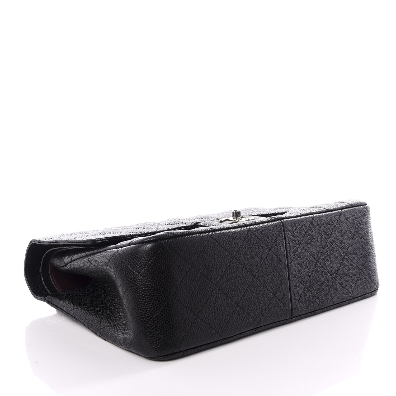 Chanel Caviar Quilted Jumbo Double Flap Black 4 of 11