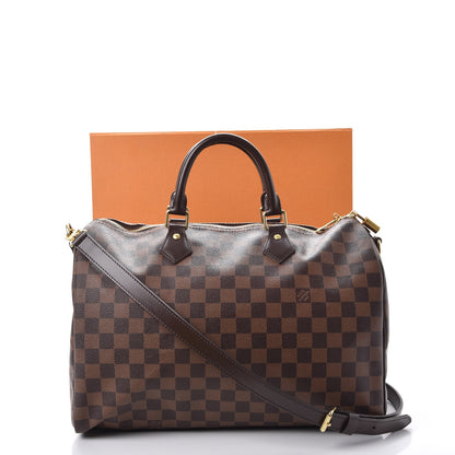 Louis Vuitton Damier Ebene Speedy Bandouliere 35 11 of 11