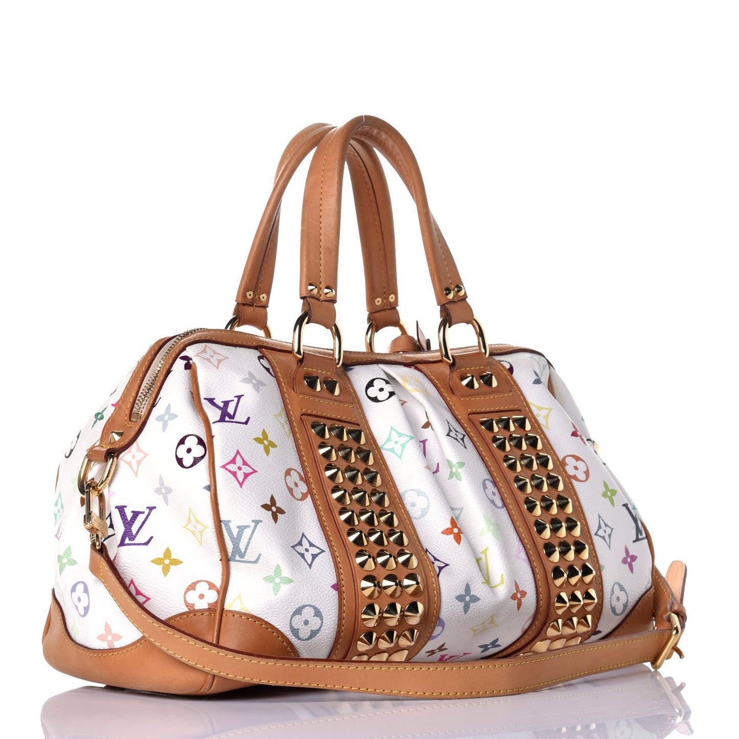 Monogram Multicolor Courtney MM White