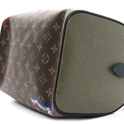 Louis Vuitton Monogram Kabuki Speedy 30 9 of 9