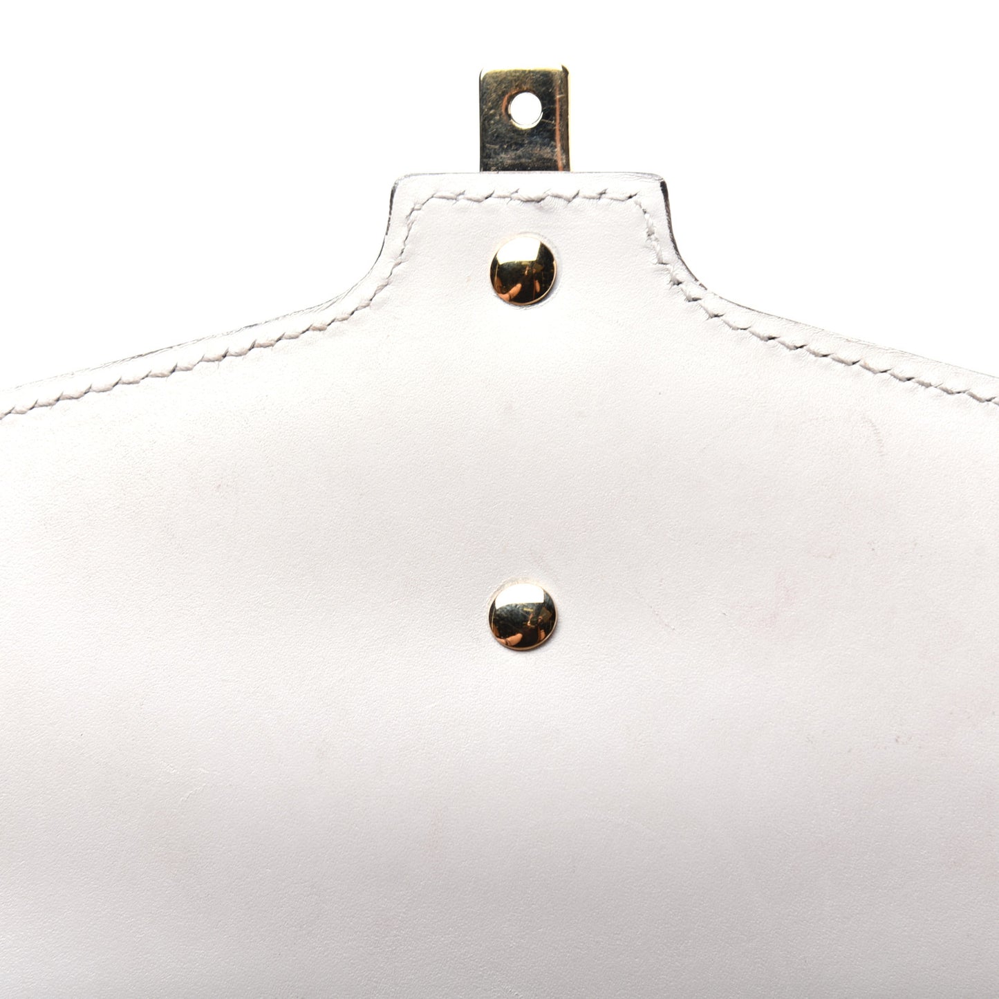 Calfskin Small Sylvie Shoulder Bag Off White