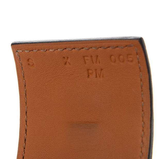 Hermes Epsom Collier de Chien CDC Bracelet S Bleu Paon 7 of 7