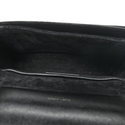 Saint Laurent Calfskin Medium Bellechasse Satchel Black 5 of 12