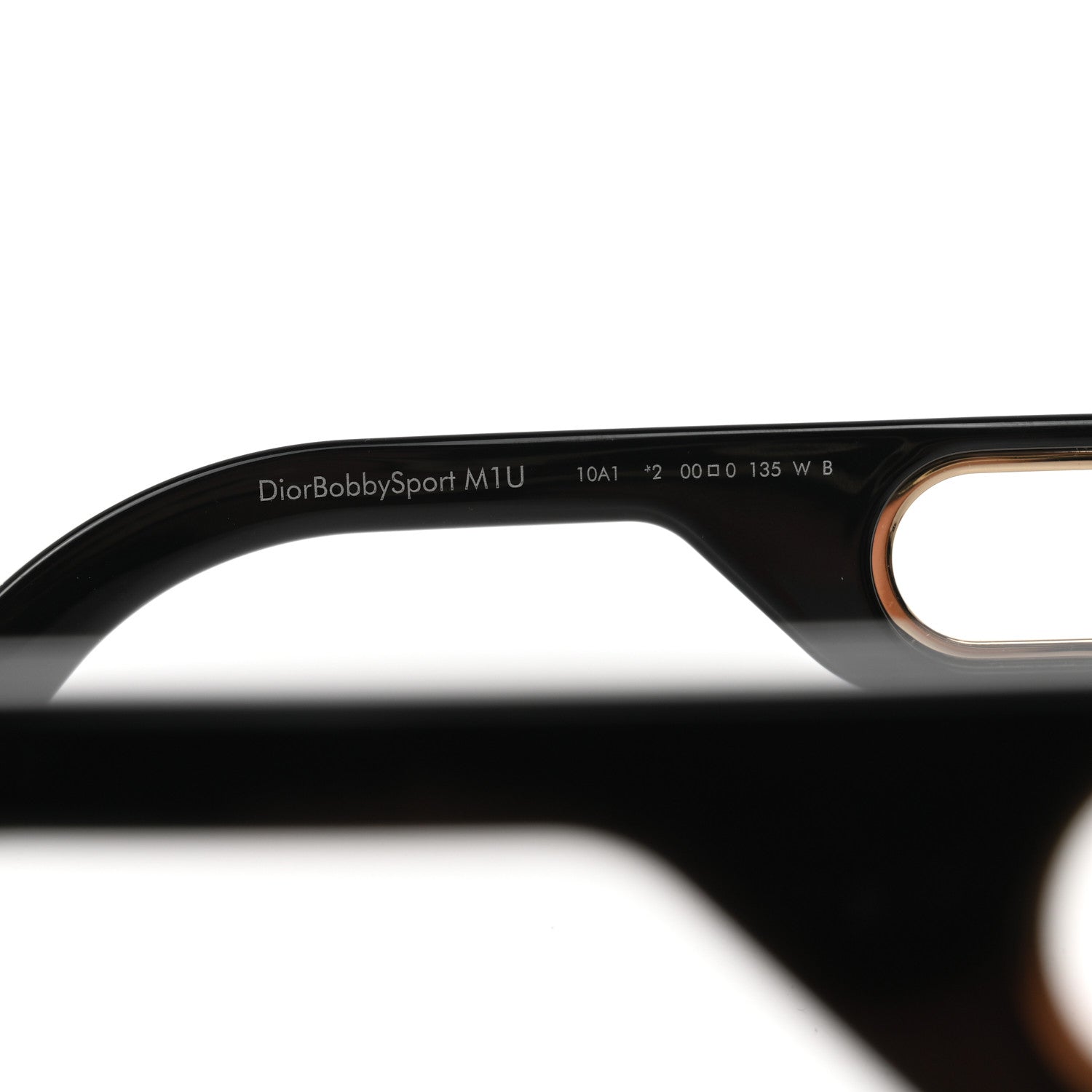 Christian Dior DiorBobbySport M1U Shield Sunglasses Black 5 of 8