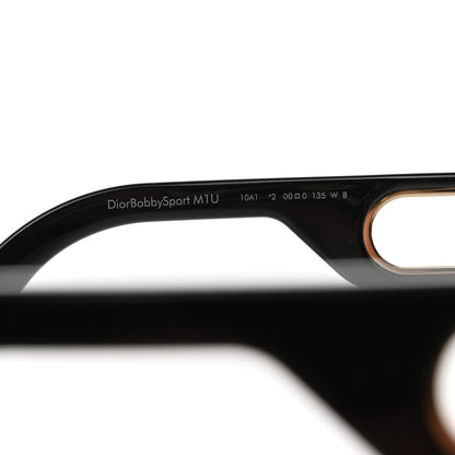Christian Dior DiorBobbySport M1U Shield Sunglasses Black 5 of 8