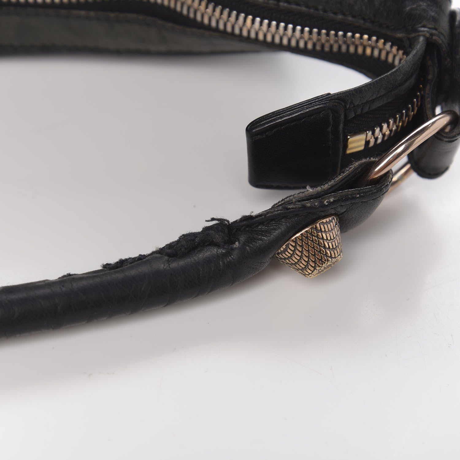 Balenciaga Agneau Giant 12 Yellow Gold Day Hobo Black 10 of 13