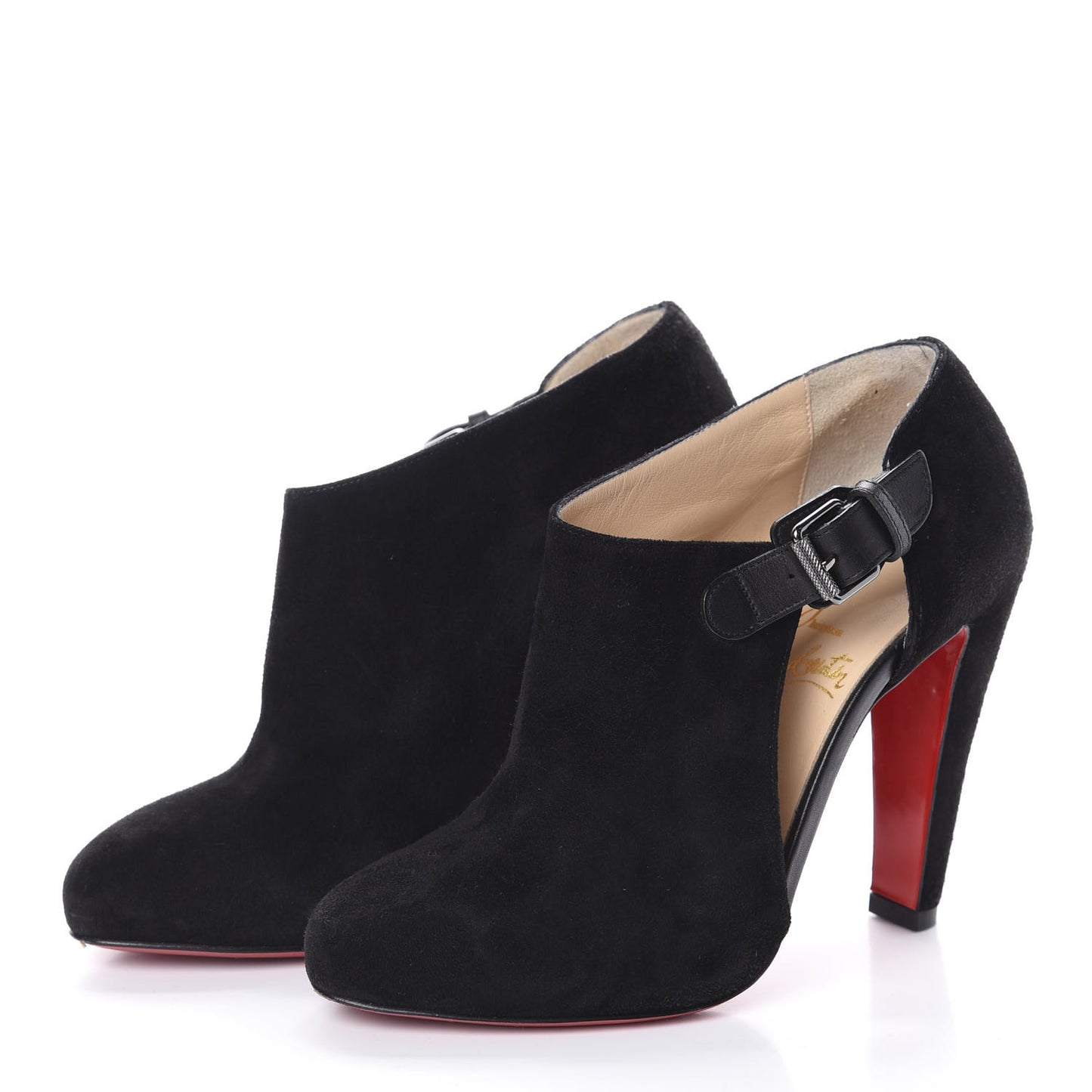 Suede Seferme 100 Ankle Boots 36 Black