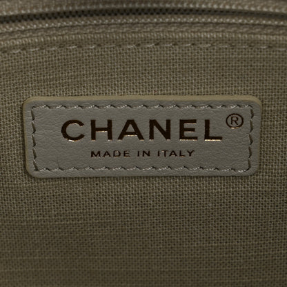 Chanel Mixed Fibers Small Deauville Tote Black 7 of 11