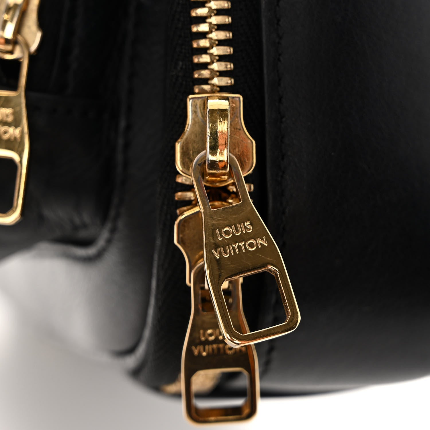 Louis Vuitton Calfskin Monogram Embossed Utility Crossbody Black 15 of 16