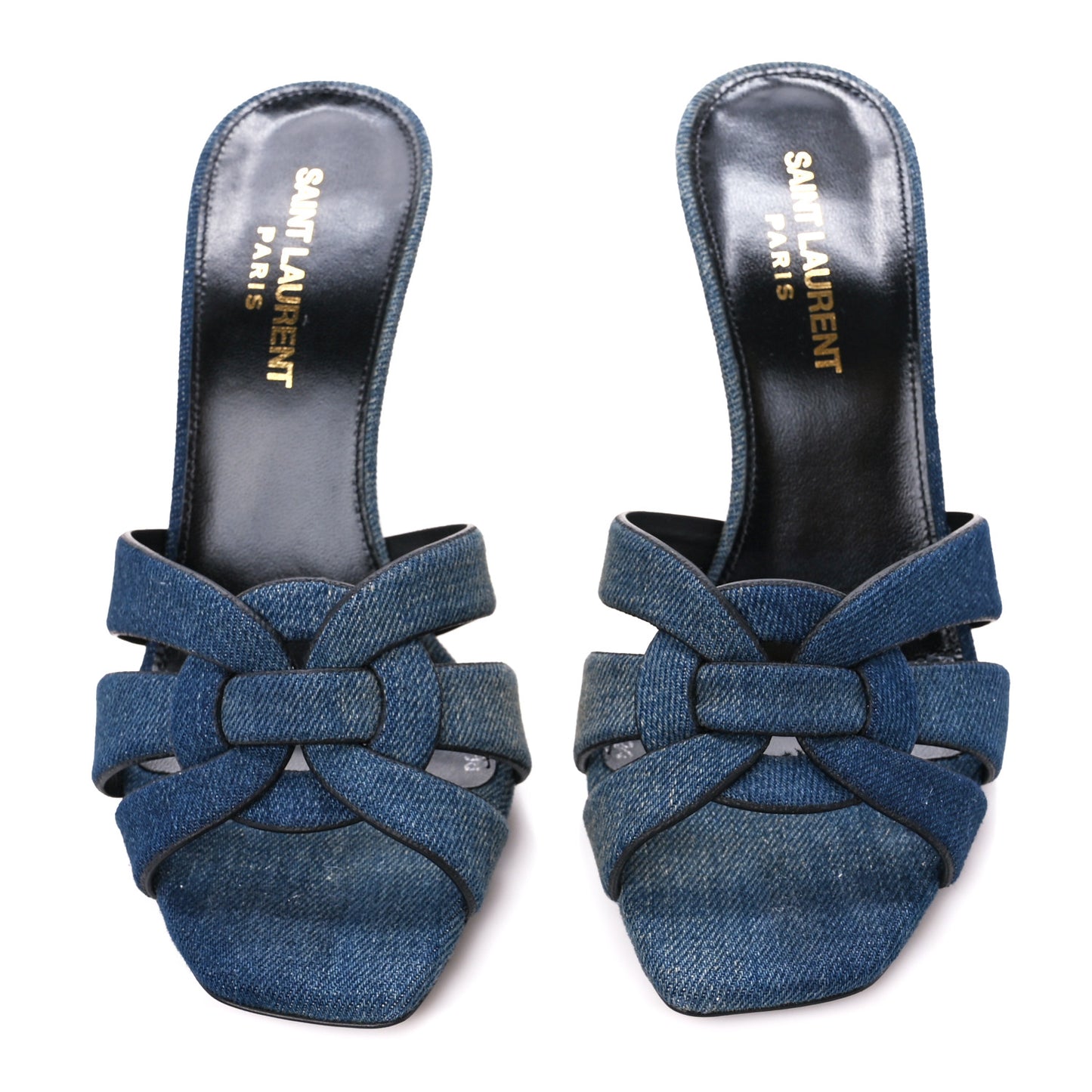 Denim Tribute 85 Slide Sandals 36 Deep Navy Jean