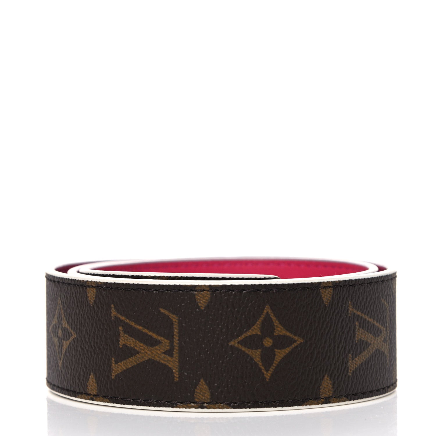 Louis Vuitton Monogram Bandouliere Shoulder Strap Hot Pink 2 of 6