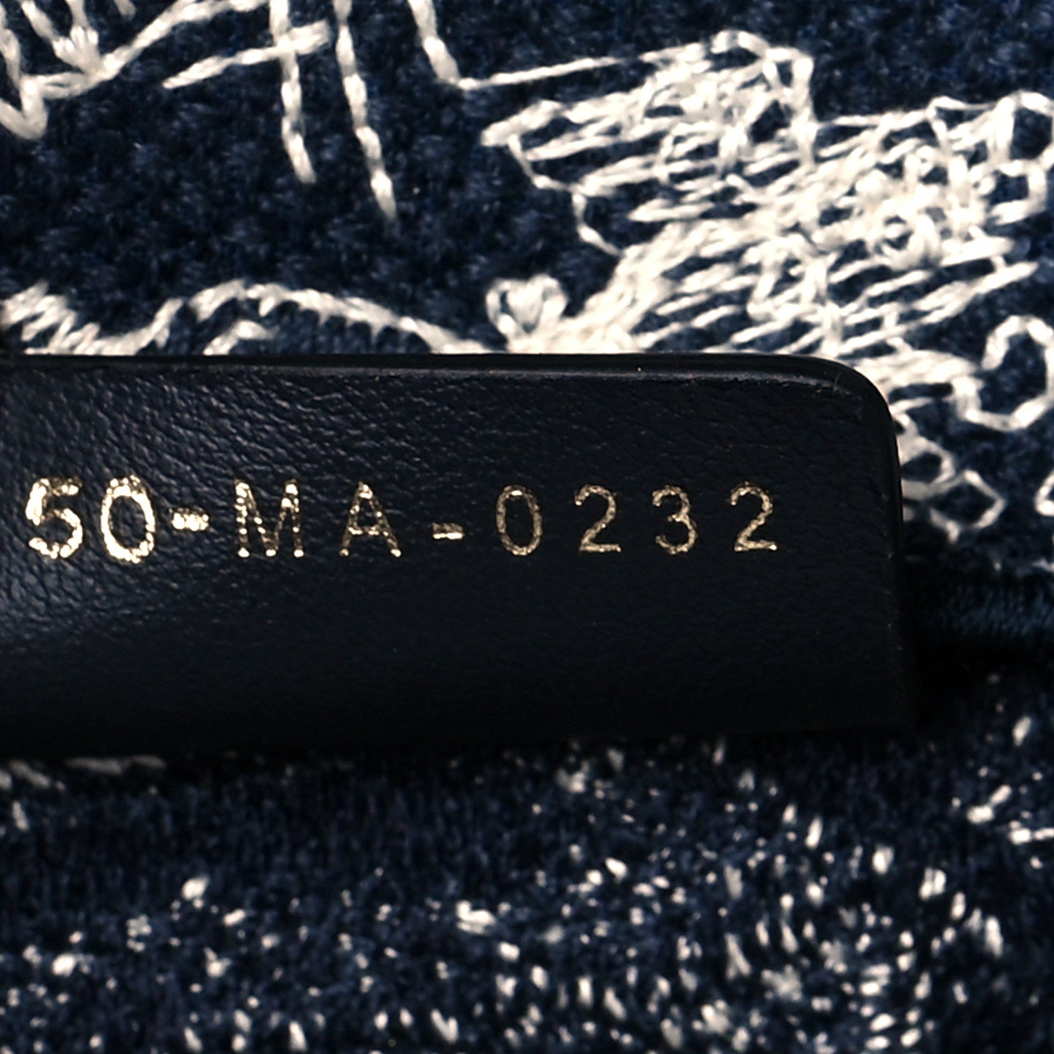 Christian Dior Canvas Embroidered Medium Toile De Jouy Reverse Book Tote Blue 6 of 10