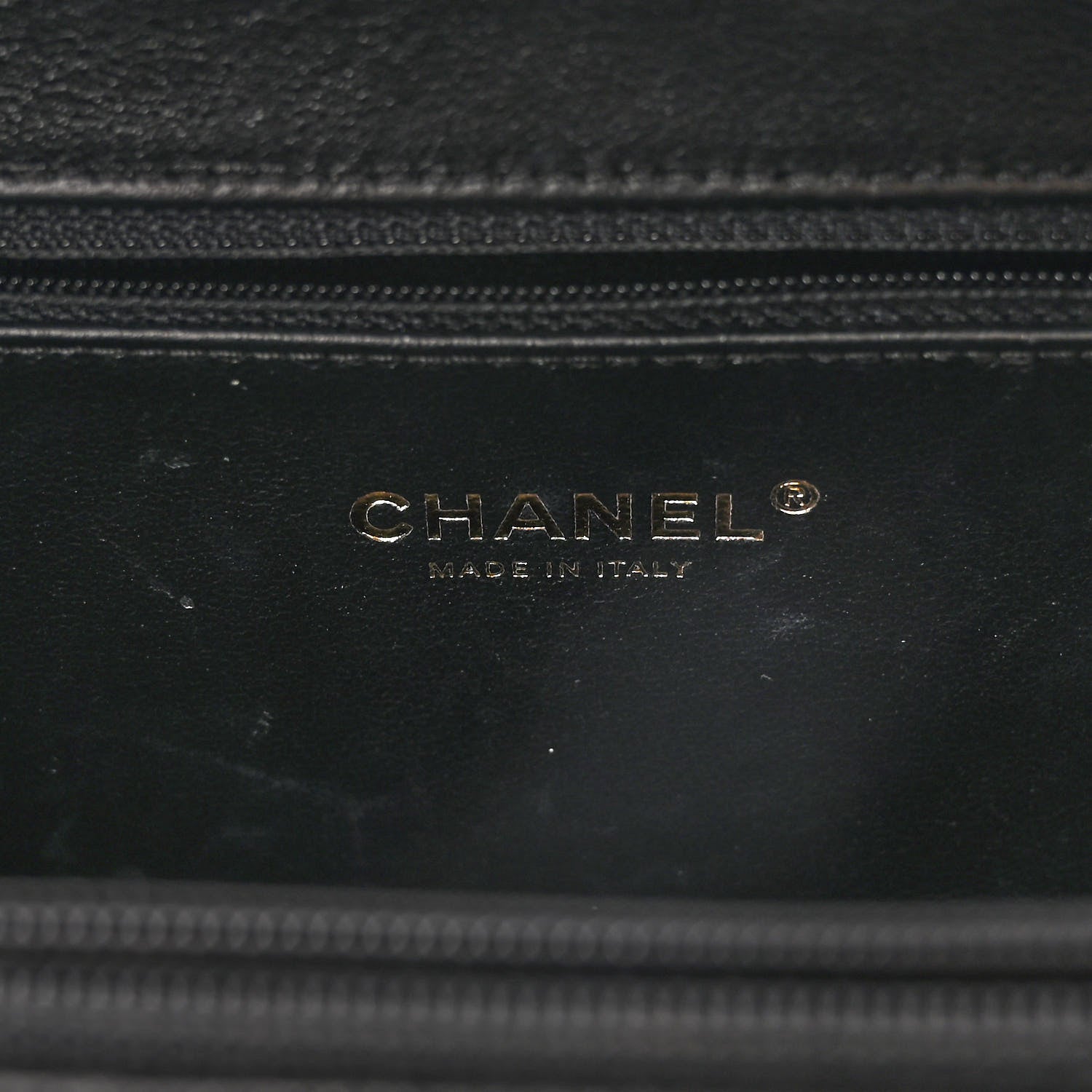 Chanel Caviar Quilted Medium CC Filigree Vanity Case Black 6 of 10