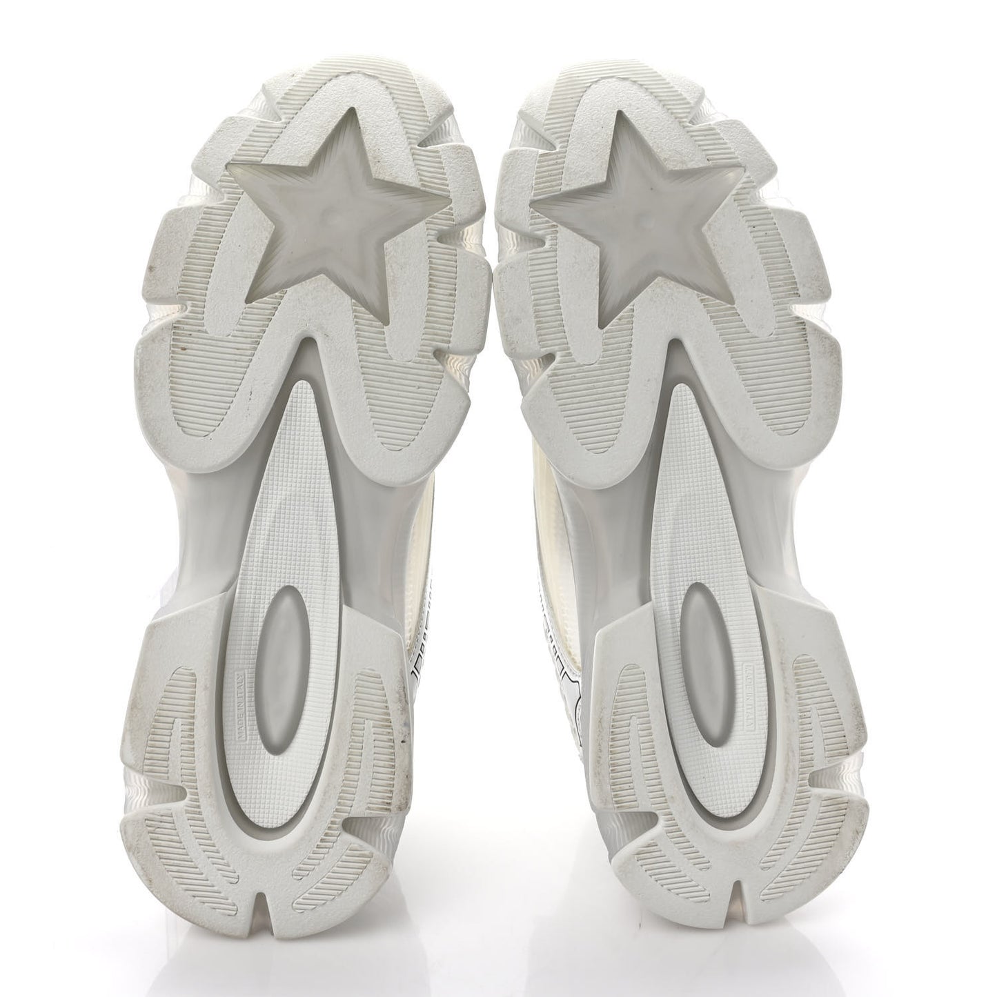 Matte Technical Fabric Mesh Dior Vibe Sneakers 40 White Silver