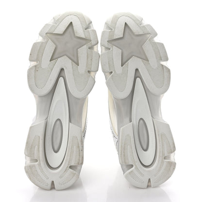 Christian Dior Matte Technical Fabric Mesh Dior Vibe Sneakers 40 White Silver 6 of 9