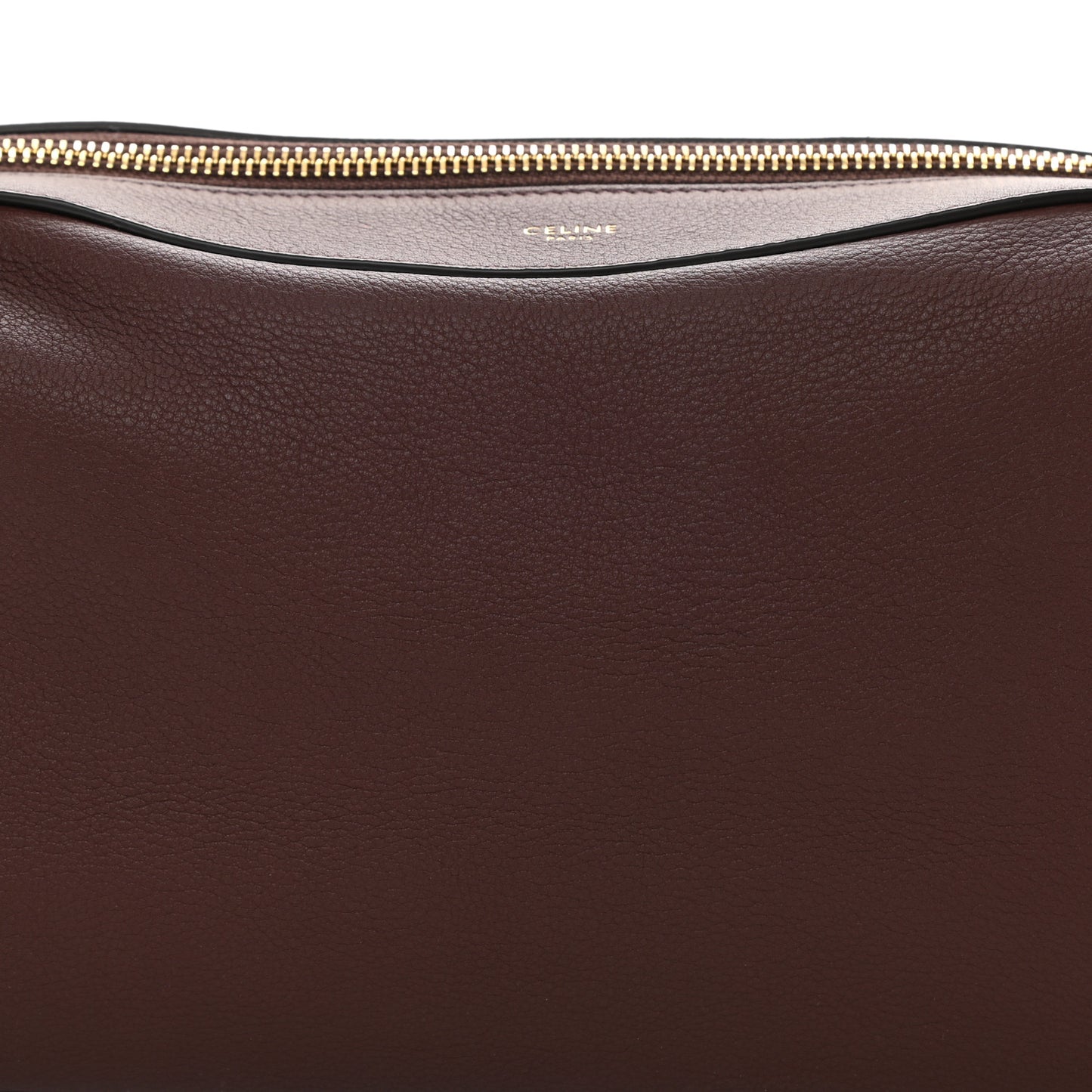 Supple Calfskin Medium Romy Shoulder Bag Hickory