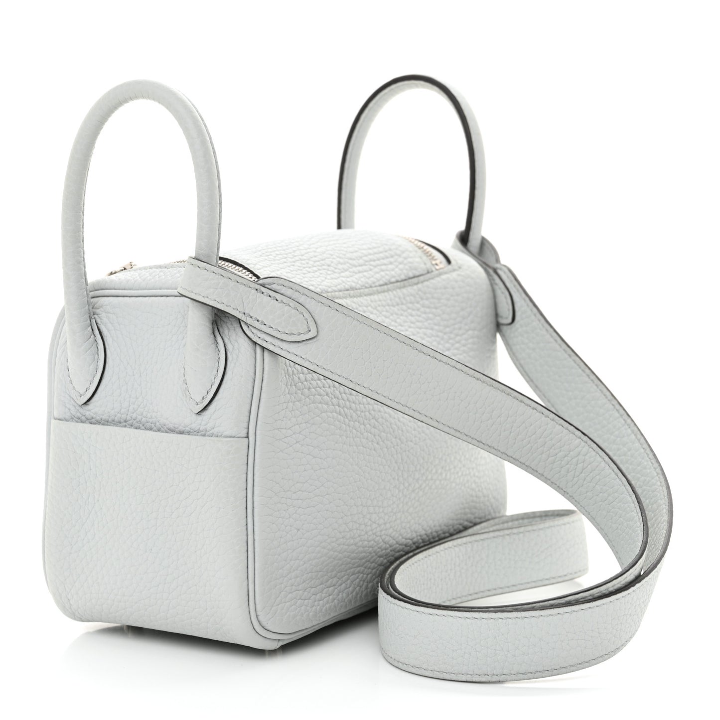 Taurillon Clemence Mini Lindy 20 Bleu Pale