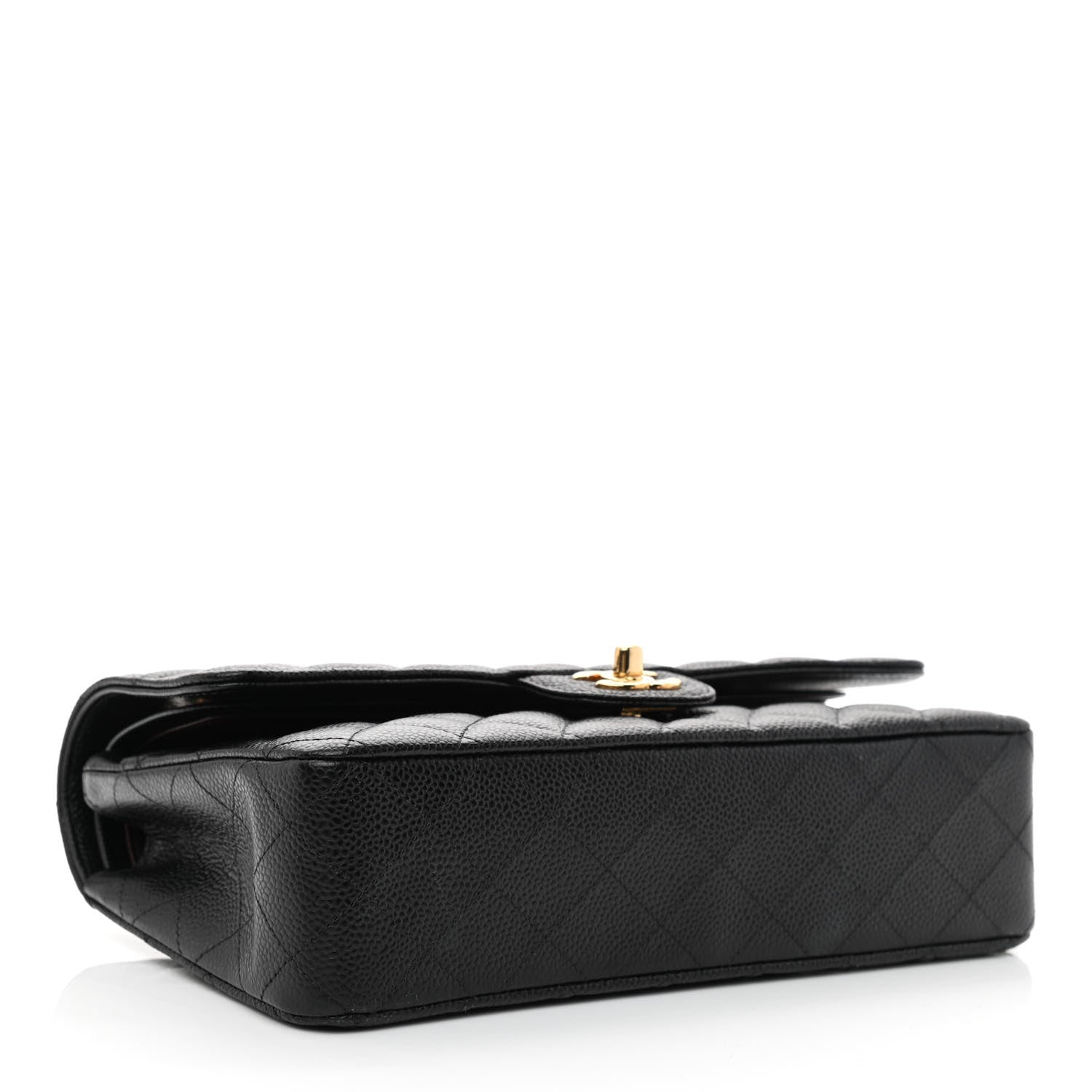 Chanel Caviar Quilted Medium Double Flap Black 4 of 11