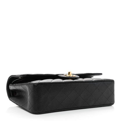 Chanel Caviar Quilted Medium Double Flap Black 4 of 11