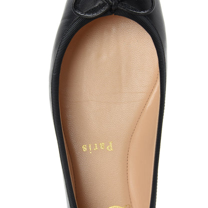 Christian Louboutin Nappa Grosgrain Rosella Flats 36 Black 12 of 13