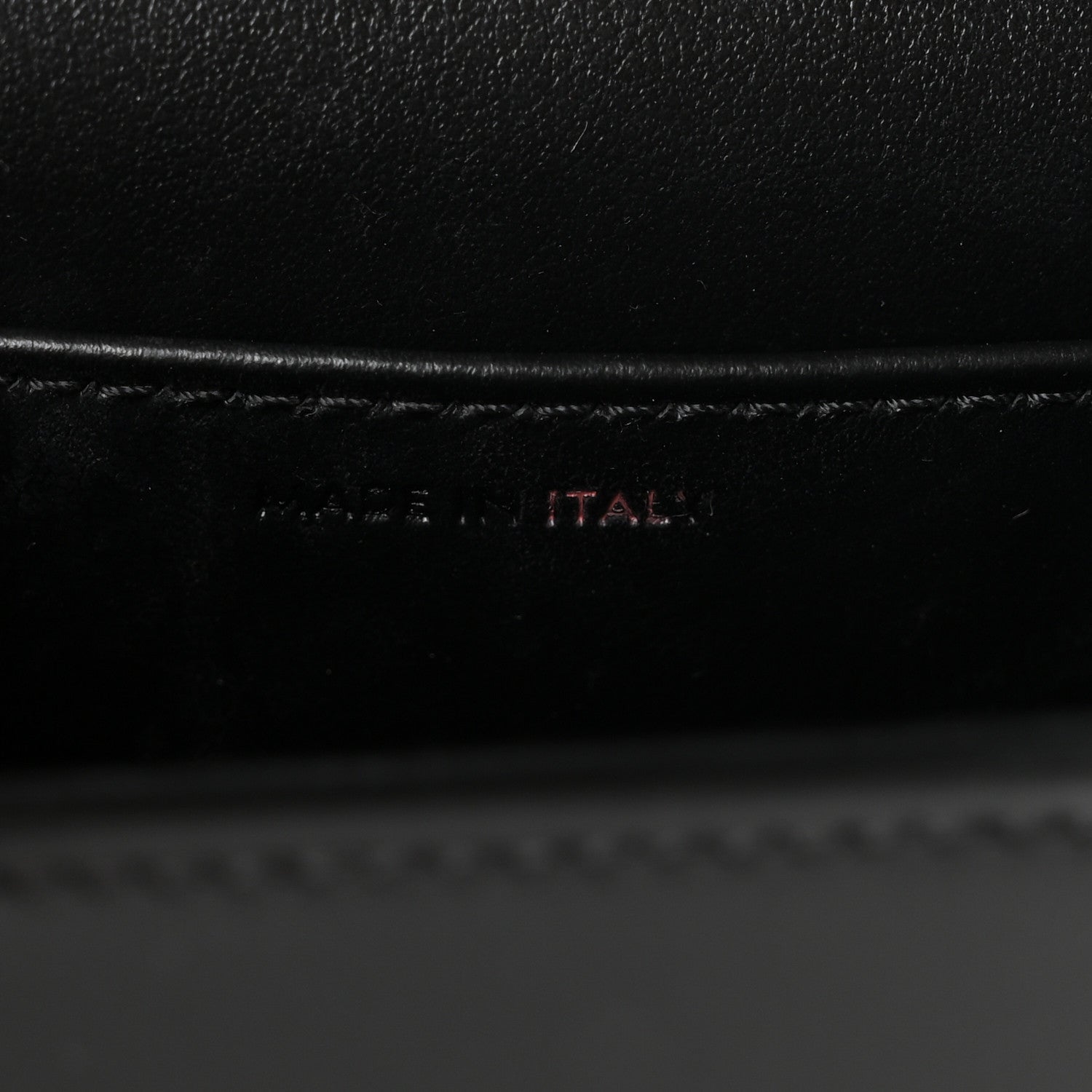Celine Shiny Calfskin Mini Chain Claude Black 7 of 11