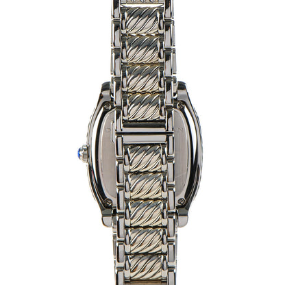 David Yurman Stainless Steel Diamond Bezel Dial 32mm Thoroughbred Quartz Watch 3 of 6