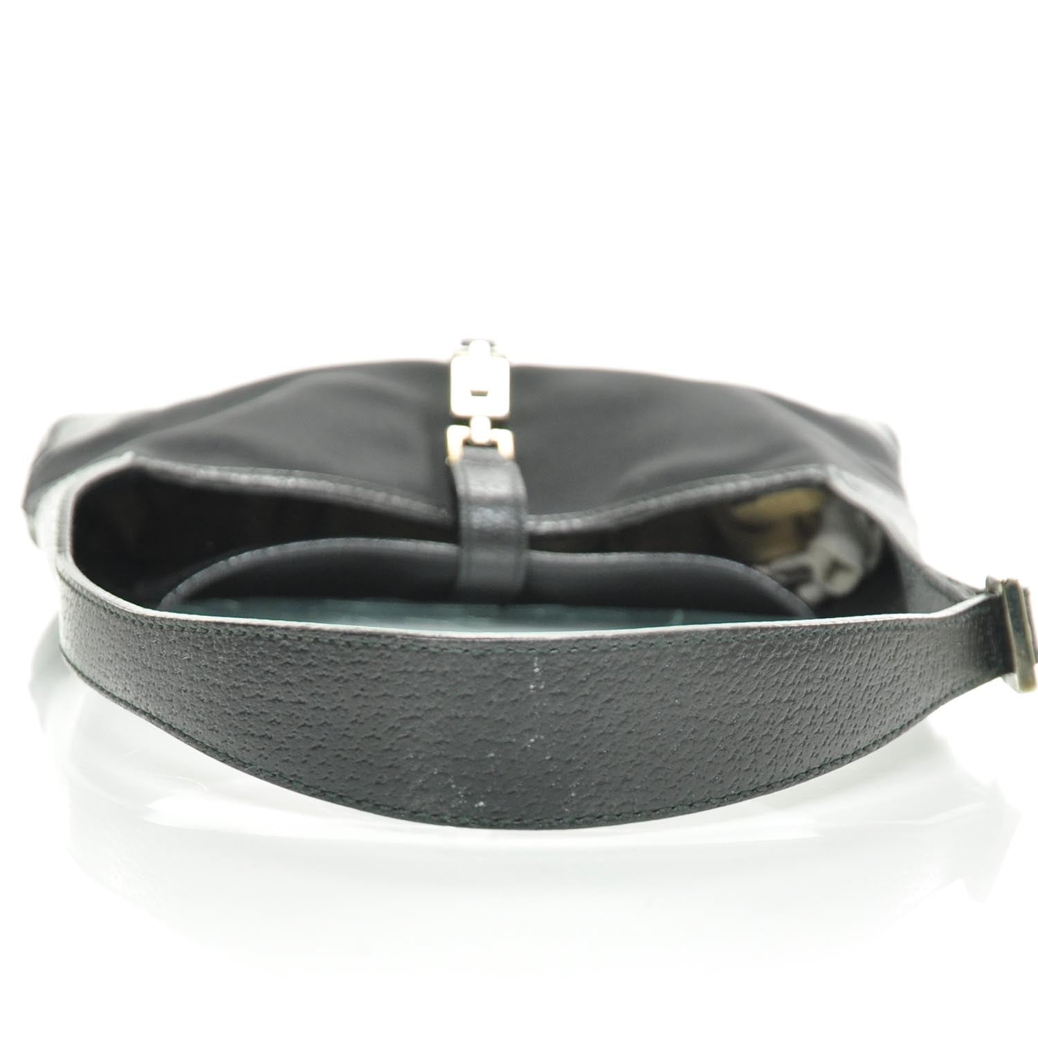 Gucci Nylon Small Jackie O Hobo Black 5 of 8