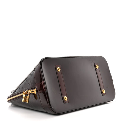 Louis Vuitton Vernis Alma GM Amarante 4 of 11
