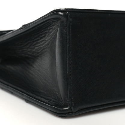 Chanel Lambskin Quilted Medium Mademoiselle Single Flap Black 9 of 11
